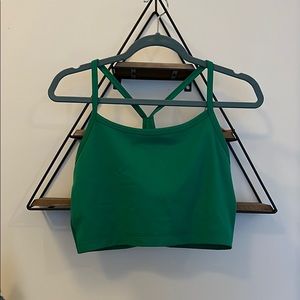 Green Sports Bra from Aerie